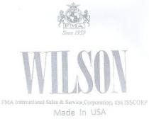 WILSON- FMA