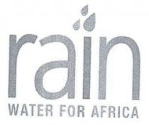 RAIN WATER FOR AFRICA