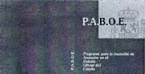 P.A.B.O.E. PROGRAMA DE INSERCION DE ANUNCIOS EN EL BOLETIN OFICIAL DELESTADO