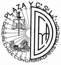 PLAZA Y Cª., SD. LTDª. DE DERECHO ECONOMIA Y ADMINISTRACION DDEYA