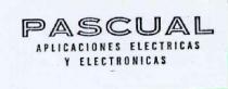 PASCUAL APLICACIONES ELECTRICAS Y ELECTRONICAS