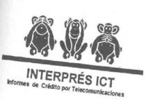 INTERPRES ICT INFORMES DE CREDITO POR TELECOMUNICACIONES