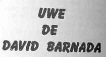 UWE DE DAVID BARNADA