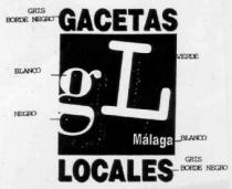 GACETAS LOCALES GL MALAGA