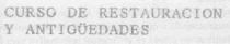 CURSO DE RESTAURACION Y ANTIGUEDADES