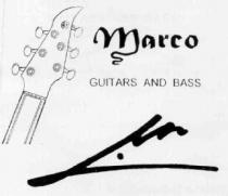 MARCO GUITARS AND BASS