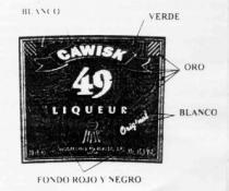 CAWISK 49 LIQEUR ORIGINAL
