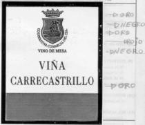 COOPERATIVA COMARCAL DEL CEA, VINO DE MESA VIÑA CARRECASTRILLO