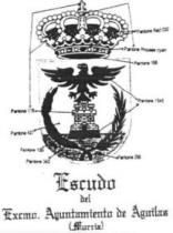 ESCUDO DEL EXCMO. AYUNTAMIENTO DE AGUILAS ( MURCIA)