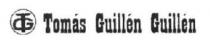 TG TOMAS GUILLEN GUILLEN