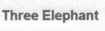 THREE ELEPHANT