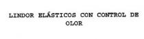 LINDOR ELASTICOS CON CONTROL DE OLOR