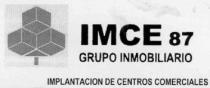 IMCE 87 GRUPO INMOBILIARIO IMPLANTACION DE CENTROS COMERCIALES