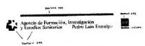 AGENCIA DE FORMACION, INVESTIGACION Y ESTUDIOS SANITARIOS PEDRO LAIN ENTRALGO