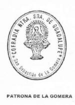 COFRADIA NTRA. SRA. DE GUADALUPE PATRONA DE LA GOMERA