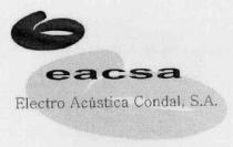 EACSA ELECTRO ACUSTICA CONDAL, S.A.