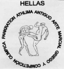 HELLAS ANTIGUO ARTE MARCIAL GRIEGO Y COMPETICION OLIMPICA PANKRATION ATHLIMA