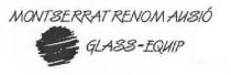 MONTSERRAT RENOM AUSIO GLASS-EQUIP