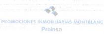 PROMOCIONES INMOBILIARIAS MONTBLANC PROINSA