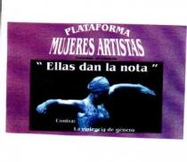 PLATAFORMA MUJERES ARTISTAS 