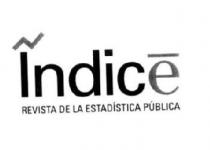 INDICE REVISTA DE LA ESTADISTICA PUBLICA
