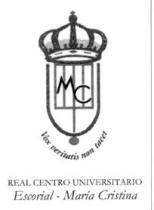 MC VOX VERITATIS NON TACET REAL CENTRO UNIVERSITARIO ESCORIAL - MARIA CRISTINA
