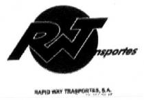 RWT. RAPID WAY TRANSPORTES, S.A.