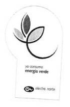 YO CONSUMO ENERGIA VERDE ELECTRA NORTE