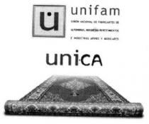 U UNIFAM UNION NACIONAL DE FABRICANTES DE ALFOMBRAS, MOQUETAS, REVESTIMIENTOS E INDUSTRIAS AFINES Y AUXILIARES UNI-CA