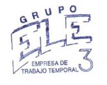 GRUPO ELE 3 EMPRESA DE TRABAJO TEMPORAL