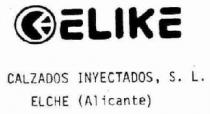 E ELIKE CALZADOS INYECTADOS, S.L. ELCHE (ALICANTE)
