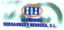 HH ALUMINIOS HERNANDEZ HERRERA, S.L.