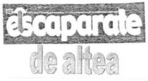 ESCAPARATE DE ALTEA