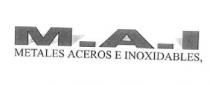 M.A.I. METALES ACEROS E INOXIDABLES