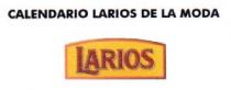 CALENDARIO LARIOS DE LA MODA. LARIOS