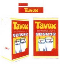 TAVOX CON VITAMINAS A, D3 Y E