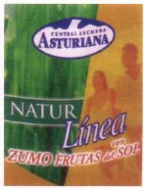 CENTRA LECHERA ASTURIANA NATUR LINEA CON ZUMO FRUTAS DEL SOL