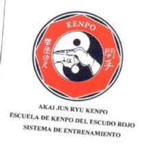 KENPO AKAI JUN RYU KENPO ESCUELA DE KENPO DEL ESCUDO ROJO SISTEMA DE ENTRENAMIENTO