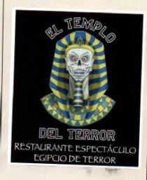 EL TEMPLO DEL TERROR RESTAURANTE ESPECTACULO EGIPCIO DE TERROR
