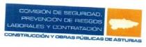 COMISION DE SEGURIDAD. PREVENCION DE RIESGOS LABORALES Y CONTRATACION - CONSTRUCCION Y OBRAS PUBLICAS DE ASTURIAS