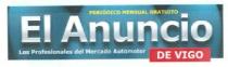 PERIODICO MENSUAL GRATUITO EL ANUNCIO LOS PROFESIONALES DEL MERCADO AUTOMOTOR DE VIGO