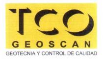 TCO GEOSCAN GEOTECNIA Y CONTROL DE CALIDAD