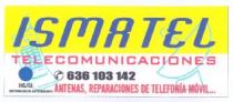 ISMATEL TELECOMUNICACIONES 636103142 ANTENAS, REPARACIONES DE TELEFONIA MOVIL... IKUSI DISTRIBUIDOR AUTORIZADO