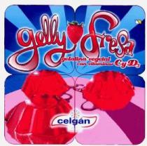 GELLY FRESA GELATINA VEGETAL CON VITAMINAS C Y D3 CELGAN