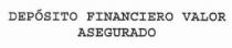 DEPOSITO FINANCIERO VALOR ASEGURADO