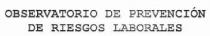 OBSERVATORIO DE PREVENCION DE RIESGOS LABORALES