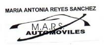 MARIA ANTONIA REYES SANCHEZ MARS AUTOMOVILES