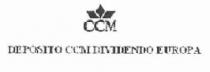 CCM DEPOSITO CCM DIVIDENDO EUROPA