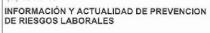 INFORMACION Y ACTUALIDAD DE PREVENCION DE RIESGOS LABORALES