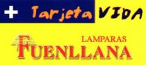 TARJETA VIDA-LAMPARAS FUENLLANA